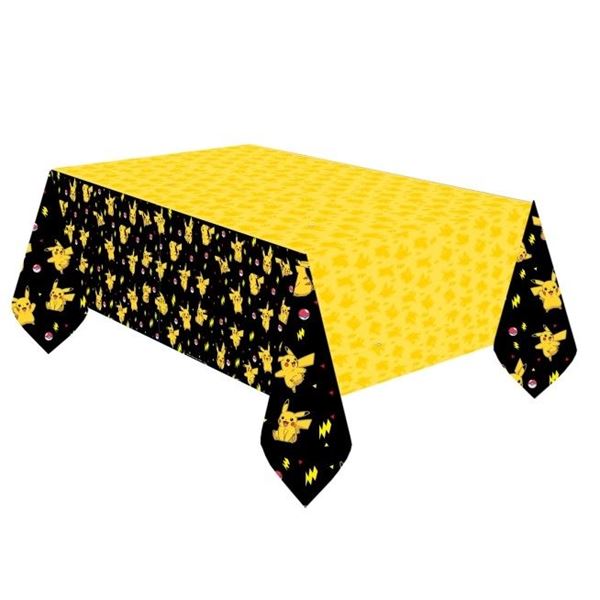 Imagens de Mantel Pokémon Pikachu papel (120cm x 180cm)