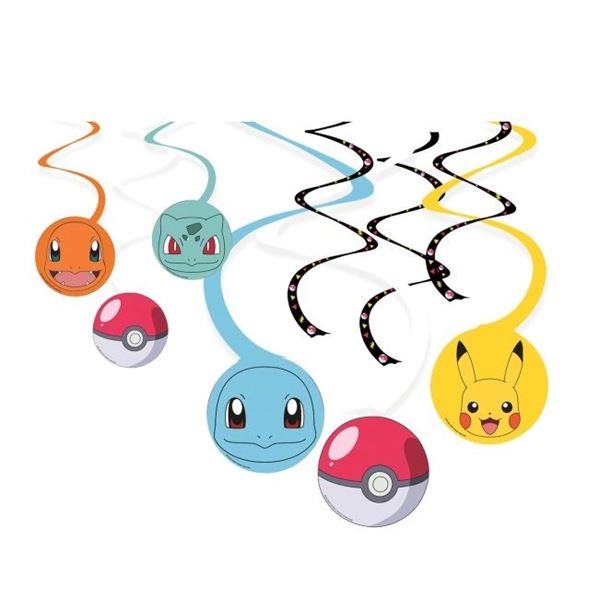 Imagens de Decorados Espirales Pokémon cartón