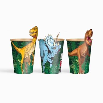 Picture of Vasos Kraft con Funda Dino cartón (6 unidades)
