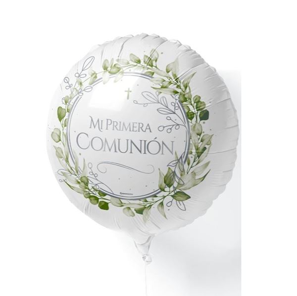 Imagens de Globo Mi Primera Comunión Hojas Foil (45cm)