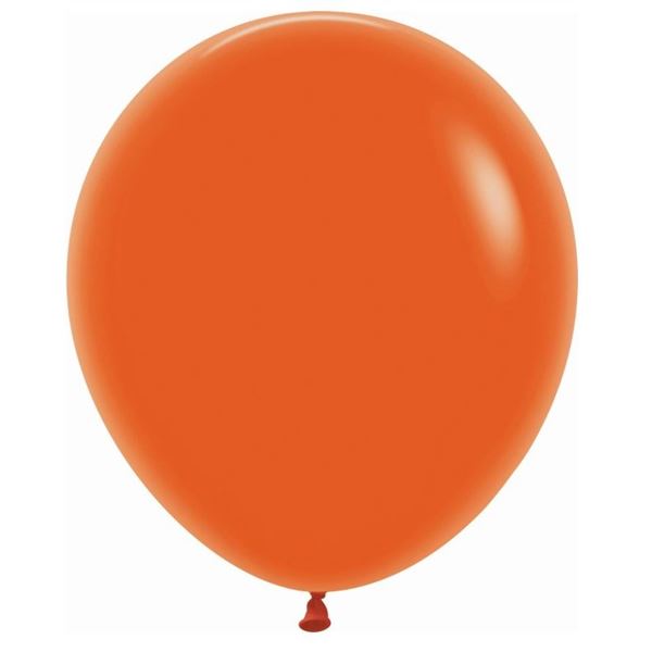 Picture of Globos Naranjas Fashion Sólido 45cm Sempertex R18-061 (15)