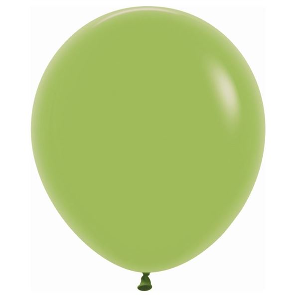 Imagen de Globos Verde Lima Fashion Sólido 45cm Sempertex R18-031 (15)