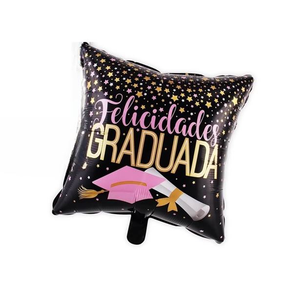 Picture of Globo Felicidades Graduada Foil (48cm)