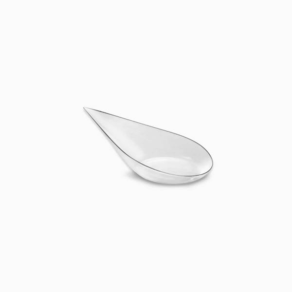 Imagen de Cucharas Catering Lágrima Transparente Reutilizable Finger Food 10,1 x 5cm (8 unidades)