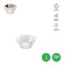 Imagen de Boles Redondos Catering Transparentes 10,1 x 4,5cm (3 unidades)