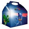 Imagen de Caja cumpleaños de PJ Masks cartón 16x10x16cm (1 unidad)