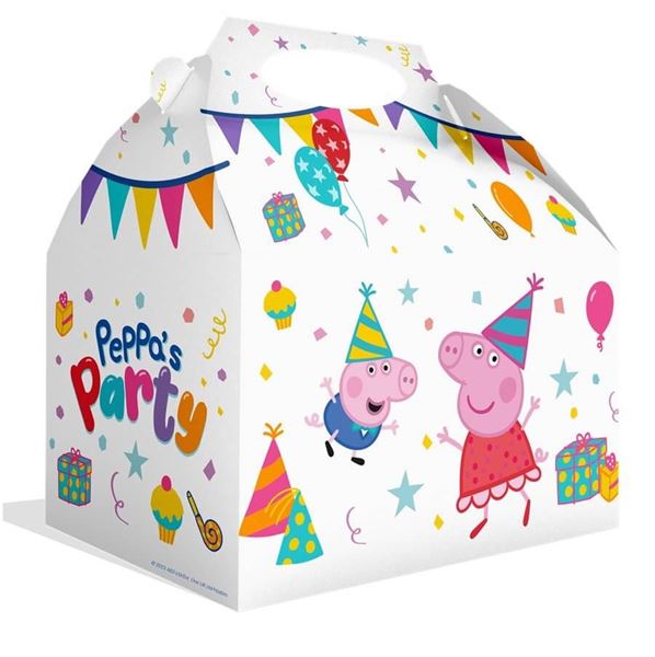 Imagen de Caja Peppa Pig cartón 16x10x16cm (1 unidad)