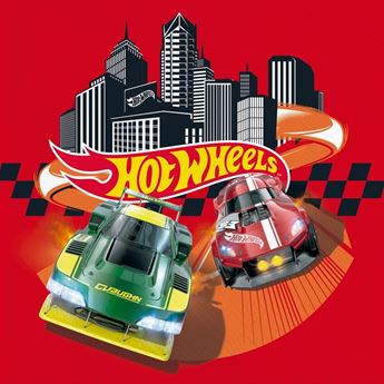 Imagen de Servilletas Hot Wheels papel 33cm (20 unidades)
