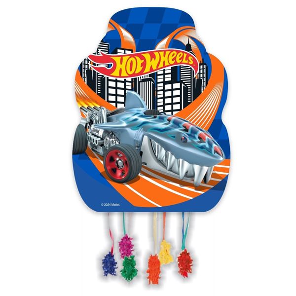 Picture of Piñata Hot Wheels cartón 46cm x 33cm