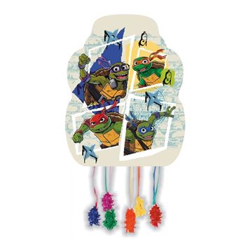 Imagen de Piñata Tortugas Ninja cartón 46cm x 33cm