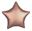 Picture of Globo Estrella Rosa Dorada Metal (48cm)