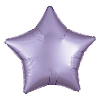 Imagen de Globo Estrella Lila Pastel Satín (48cm)