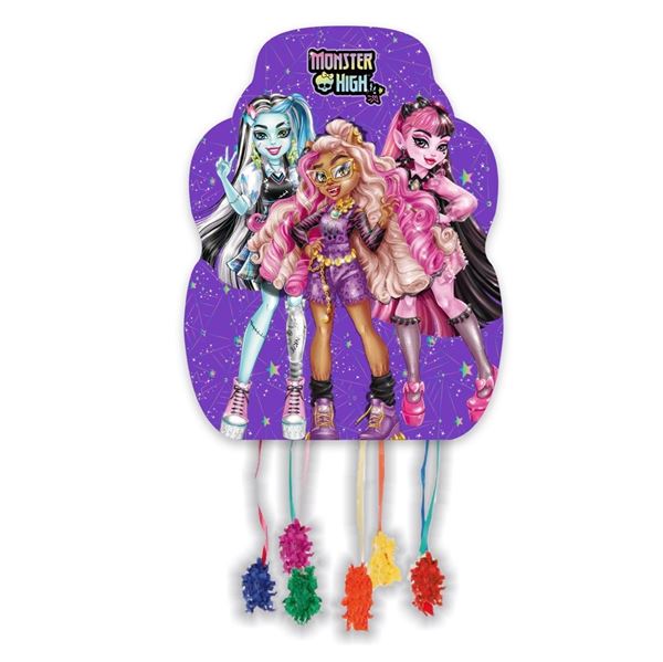 Imagen de Piñata Monster High cartón 46cm x 33cm
