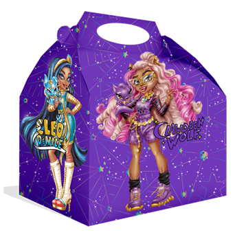 Imagen de Caja Monster High cartón 16x10x16cm (1 unidad)