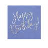 Picture of Servilletas Happy Birthday Azul papel 33cm (20 unidades)