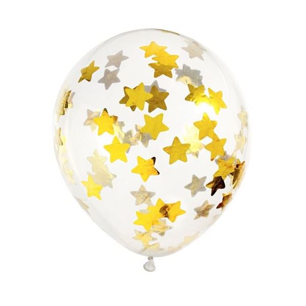 Imagens de Globos Confeti Estrellas Doradas (6)