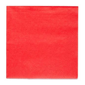 Imagen de Servilletas Rojas papel 33cm (20 uds.)