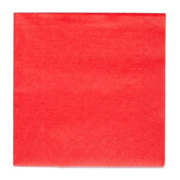 Picture of Servilletas Rojas papel 33cm (20 uds.)