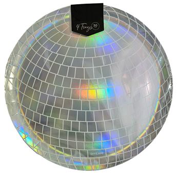 Imagen de Bandeja Bola Disco cartón 30cm (4 unidades)