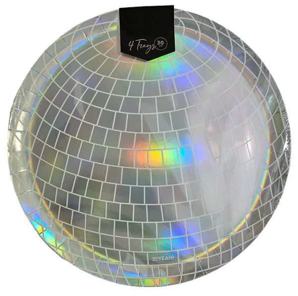 Picture of Bandeja Bola Disco cartón 30cm (4 unidades)