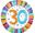 Picture of Globo 30 Años Radiante (45cm)