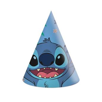 Imagens de Gorros Cono Stitch cartón (6 unidades)