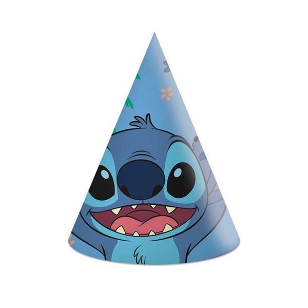Imagens de Gorros Cono Stitch cartón (6 unidades)