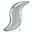 Picture of Globo Curva Plateado 71cm (3 unidades)