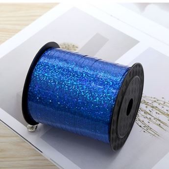 Imagen de Rollo Cinta Azul Royal Holográfica (450m)