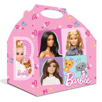 Imagen de Caja Barbie Mattel cartón 16x10x16cm (1 unidad)