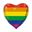 Picture of Globo Orgullo LGBT Arcoíris XXL Foil (92cm)