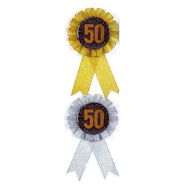 Imagen de Chapa Escarapela 50 Años Elegante Mix