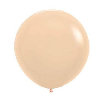 Imagen de Globos Durazno Malibú Pastel 60cm Sempertex R24-660 (10)