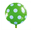 Imagens de Globo Lunares Verde Foil (45cm)