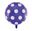 Picture of Globo Lunares Morado Foil (45cm)