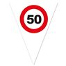 Picture of Banderín de 50 Años Señal de Tráfico plástico (5m)