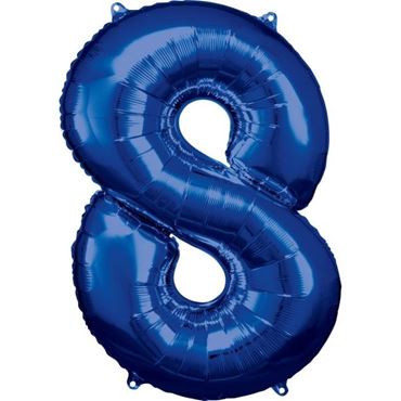 Imagen de categoría GLOBOS NÚMEROS AZULES