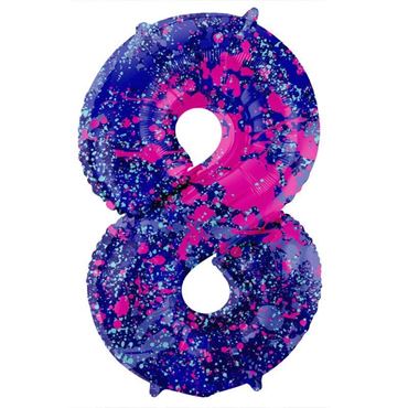 Imagen de categoría GLOBOS NÚMEROS SPLASH
