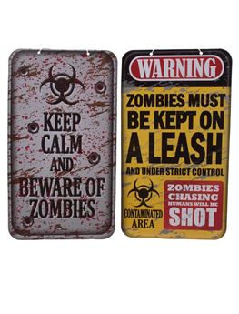 Imagens de Decoración Pared Zombie cartón (2 unidades) 