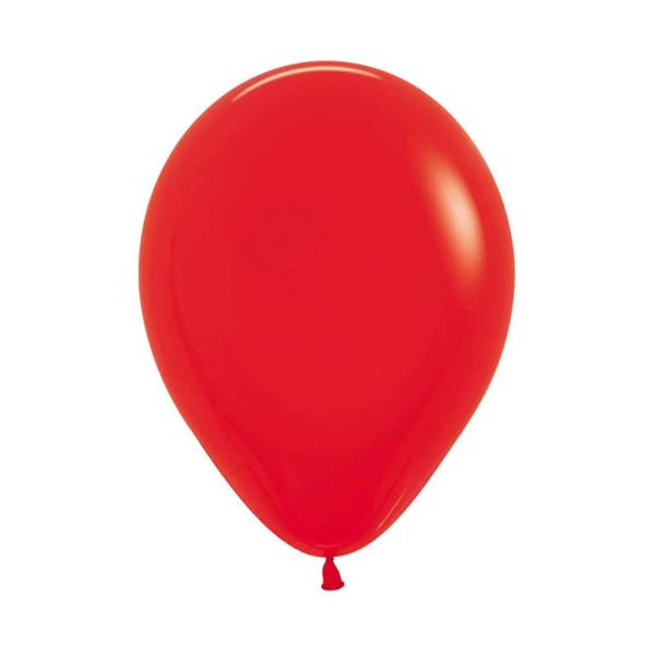 Imagen de Globos Rojos Fashion Sólido 30cm Sempertex R12-015-12 (12)