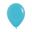 Picture of Globos Azules Caribe Fashion Sólido 30cm Sempertex R12-038-12 (12)