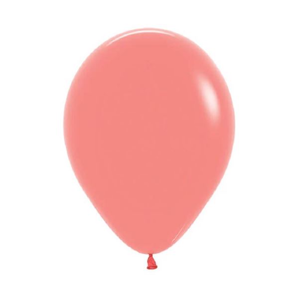 Picture of Globos Coral Tropical Fashion Sólido 30cm Sempertex R12-059 (50)