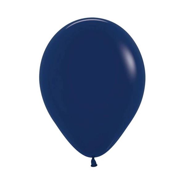 Picture of Globos Azul Naval Fashion Sólido 13cm Sempertex R5-044 (100)