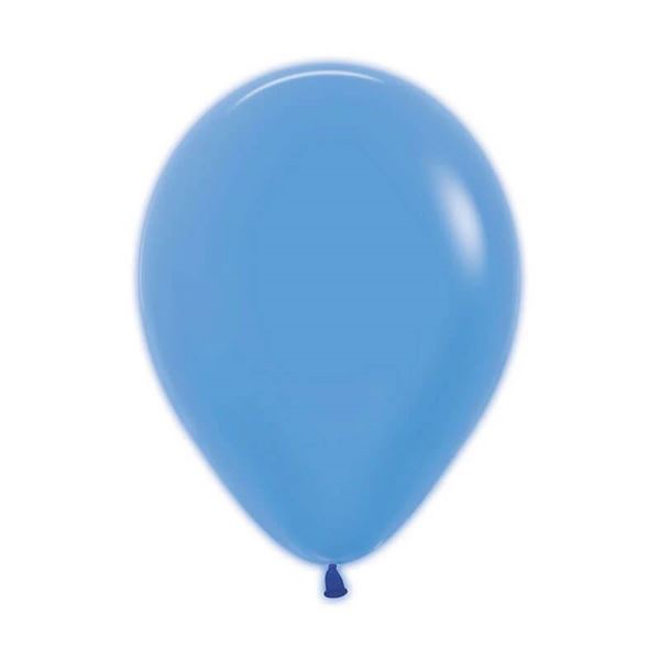 Picture of Globos Azules Neón Sempertex 13cm R5-240 (100)