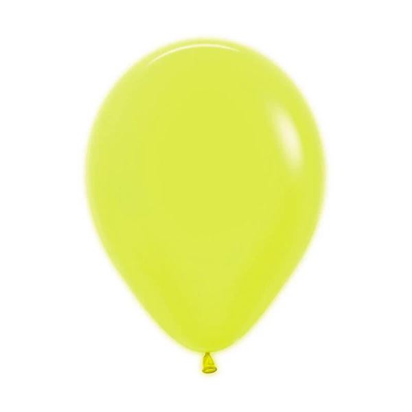 Imagen de Globos Amarillos Neón 13cm Sempertex R5-220 (100)