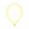Imagens de Globos Amarillo Pastel Cristal 13cm Sempertex R5-321 (100)