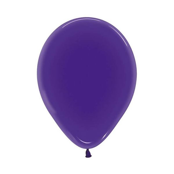 Imagen de Globos Morados Cristal 13cm Sempertex R5-351 (100)