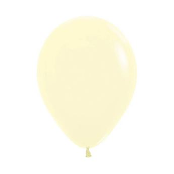Imagen de Globos Amarillo Pastel 13cm Sempertex R5-620 (100)