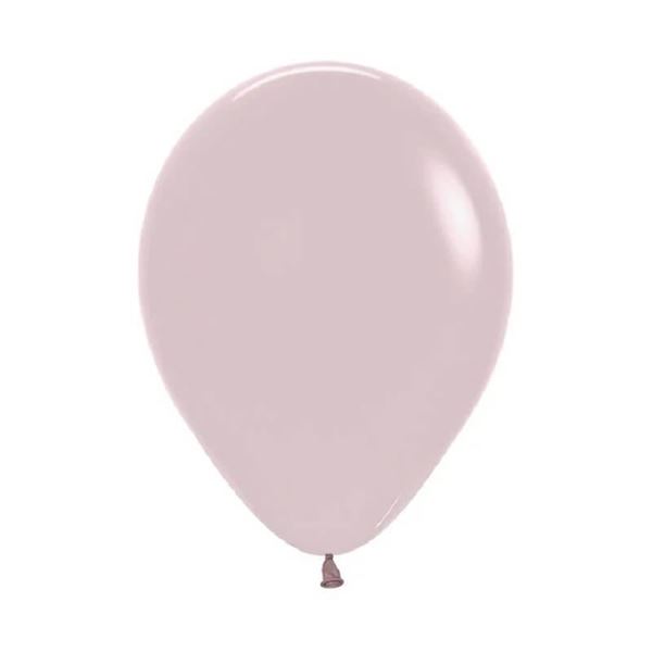 Imagen de Globos Pastel Dusk Rosa Palo 30cm Sempertex R12-110 (50)