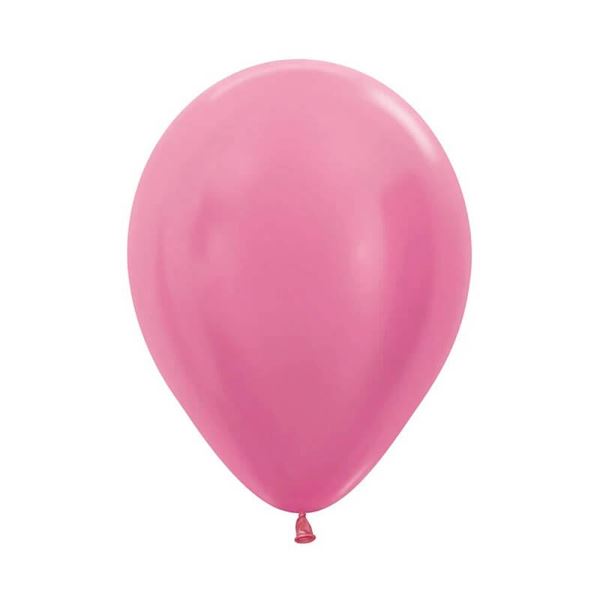 Picture of Globos Fucsia Satín 30cm Sempertex R12-412 (50)